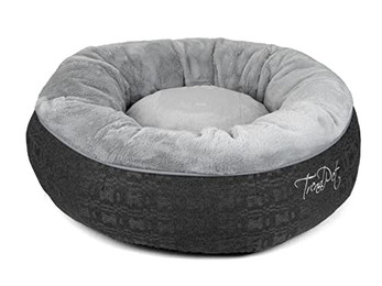 Produktbild von TrendPet LunaBed Hundebett Grau für kleine Hunde und Katzen