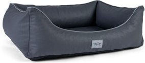 TrendPet Runa Kunstlederbett grau L – Bild 1 von 9