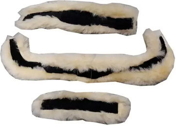 Produktbild von Trensenhülle aus Lammfell Kavalkade Ivy Lambskin