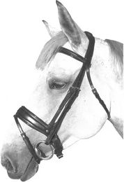 Produktbild von Trensenzaum mit Zügeln Silver Crown