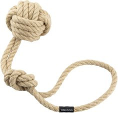 Produktbild von treusinn. Hundespielzeug Eco Tau Bolly beige Gr. L