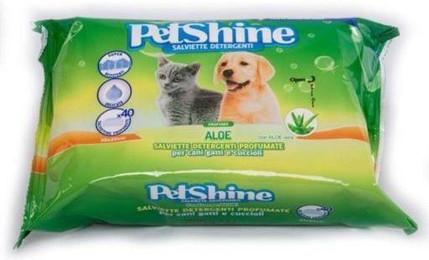 Produktbild von Trixder Hygiene-Feuchttücher für Hund/Katze, Aloe, 40 Stück