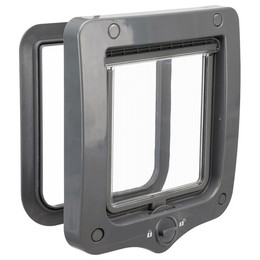 Produktbild von Trixie 2-Wege Katzenklappe 20 x 22 cm grau - 390 g