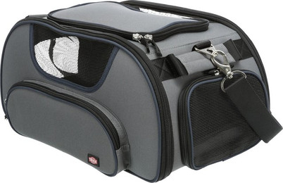 Produktbild von TRIXIE Airline Tasche Wings grau/blau 28 x 23 x 46 cm