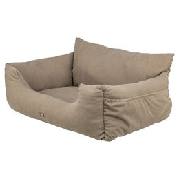 Trixie Autositz doppelt taupe – Bild 1 von 4