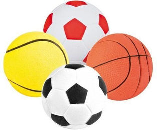 Trixie Ball aus Moosgummi Ø 4,5 cm - 4,5 cm – Bild 1 von 4