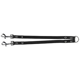 Produktbild von Trixie Basic Koppel M–L 35 cm/18 mm schwarz - 35 cm