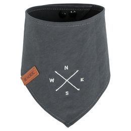 Produktbild von Trixie BE NORDIC Halstuch mit Windrosen-Motiv dunkelgrau