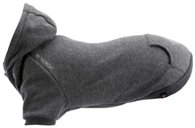 Trixie BE NORDIC Hunde Hoodie S grau – Bild 1 von 5
