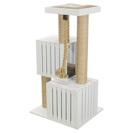 Produktbild von Trixie BE NORDIC Kratzbaum Skadi weiß/sand