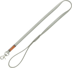 Produktbild von Trixie BE NORDIC Leder-Leine hellgrau Größe M-L - 1 m