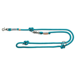 Produktbild von Trixie Be Nordic verstellbare Hundeleine petrol/grau 2m x 1,3cm - 2 m