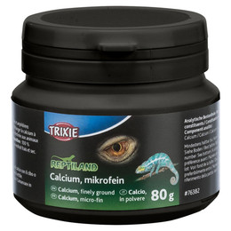 Produktbild von Trixie Calcium mikrofein für Reptilien - 80 g