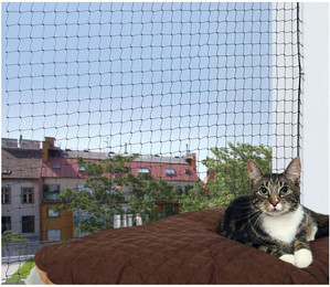Produktbild von Trixie Cat Protect Katzenschutznetz transparent - 6 m