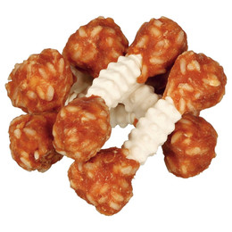 Produktbild von TRIXIE Chicken Chewing Dumbbell mit Huhn und Reis - 6 x 100 g