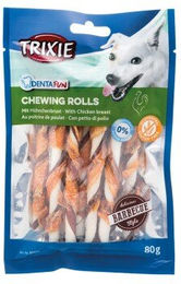Trixie Denta Fun Barbecue Chicken Rolls - 2 x 40 g – Bild 1 von 2