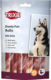 TRIXIE Denta Fun Duck Chewing Rolls - 10 x 80 g – Bild 1 von 4
