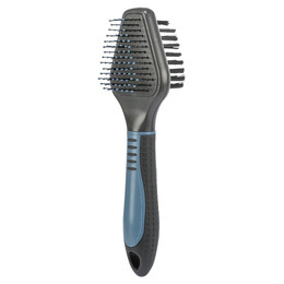 Produktbild von TRIXIE Doppelseitige Hundebürste mit Nylon- und Drahtborsten