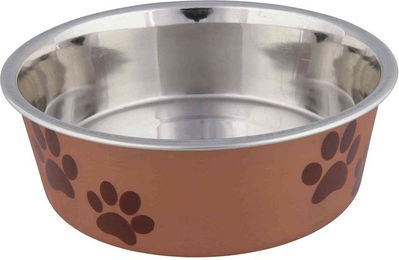 Produktbild von Trixie Edelstahlnapf mit Kunststoffmantel 0,45 l - 0,45 l