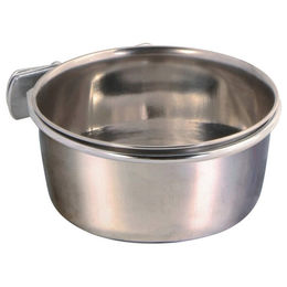 TRIXIE Edelstahlnapf mit Schraubbefestigung - 900 ml – Bild 1 von 3