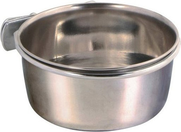 Produktbild von TRIXIE Edelstahlnapf mit Schraubbefestigung - 300 ml