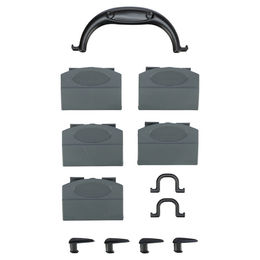 Produktbild von Trixie Ersatz-Griff und Ersatz-Klammern für Transportbox Capri Be Eco grau