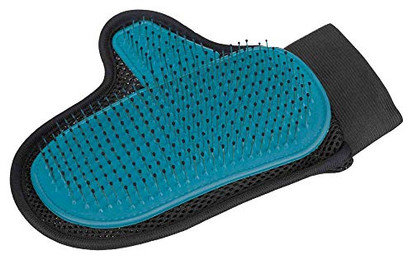 Produktbild von TRIXIE Fellpflegehandschuh mit Metallborsten für Katzen