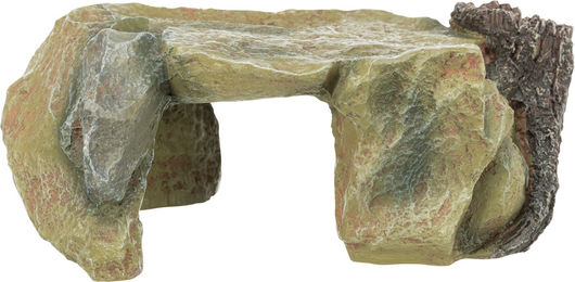 Trixie Felsplateau mit Baumstamm - 1 Stk. – Bild 1 von 7