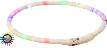 Trixie Flash Leuchtring USB aus Silikon - 1 Stk. – Bild 1 von 5