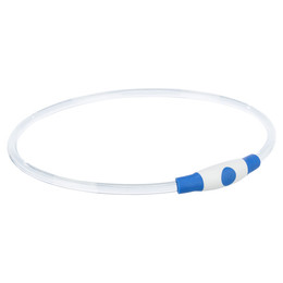 Produktbild von TRIXIE Flash Leuchtring USB Blau L/XL - 65 cm