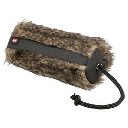 Produktbild von Trixie Futterdummy Kaninchenfell-Optik schwarz