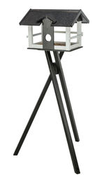 Produktbild von Trixie Futterhaus stehend schwarz/weiß