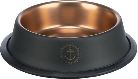 Produktbild von TRIXIE Futternapf BE NORDIC Edelstahlnapf schwarz/bronze für Hunde