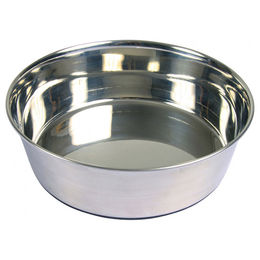 TRIXIE Futternapf Edelstahlnapf mit Gummiboden - 2,5 l – Bild 1 von 3