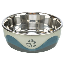 TRIXIE Futternapf Edelstahlnapf mit Silikon - 0,75 l – Bild 1 von 2