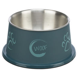 Produktbild von Trixie Futternapf Langohrnapf Edelstahl/Kunststoff - 0,9 l