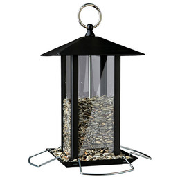 Produktbild von Trixie Futterspender Laterne 1.000 ml schwarz - 1 l