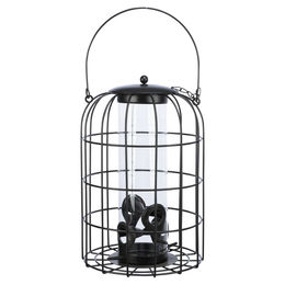 Produktbild von Trixie Futterspender mit Schutzgitter schwarz