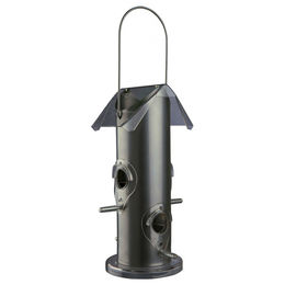 Produktbild von Trixie Futterspender silber/transparent - 0,8 l