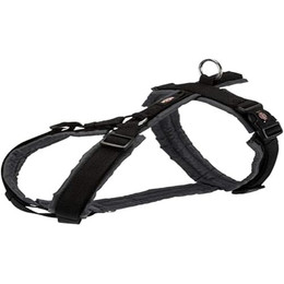 Produktbild von TRIXIE Geschirr Trekking für Hunde Größe L Schwarz/Grau Graphit - 1 Stk.