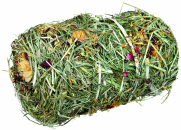 Produktbild von Trixie Heuballen mit Blütenmix - 200 g