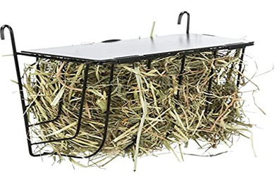 Produktbild von Trixie Heuraufe zum Einhängen mit Deckel