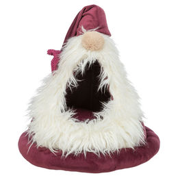 Produktbild von Trixie Höhle Wichtel bordeaux für Hunde, Maße: ø 45 x 47 cm