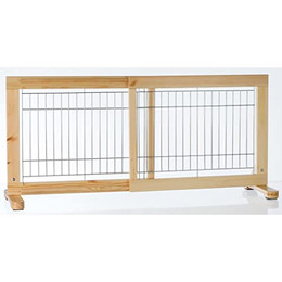 Produktbild von TRIXIE Hunde-Absperrgitter Holz 65-108x50 cm