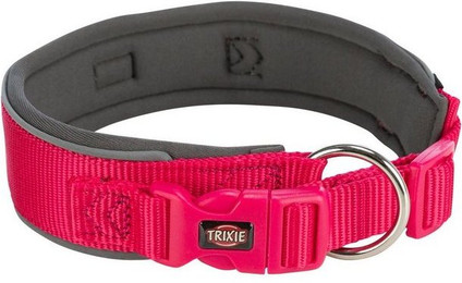 Produktbild von TRIXIE Hunde-Halsband Premium extra breit fuchsia/grafit