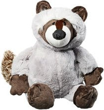 Produktbild von TRIXIE Hunde-Plüschspielzeug Waschbär Willi braun