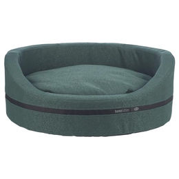 Produktbild von TRIXIE Hundebett CityStyle oval dunkelgrün - 1 Stk.