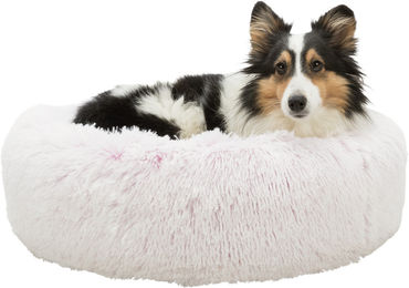 TRIXIE Hundebett Harvey ø 50 cm weiß-pink – Bild 1 von 4