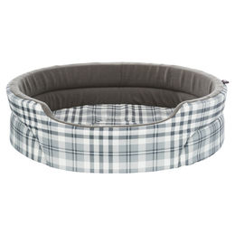 Produktbild von TRIXIE Hundebett Lucky 85 × 75 cm grau/weiß