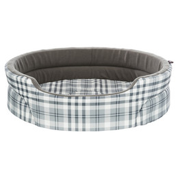 Produktbild von TRIXIE Hundebett Lucky grau/weiß